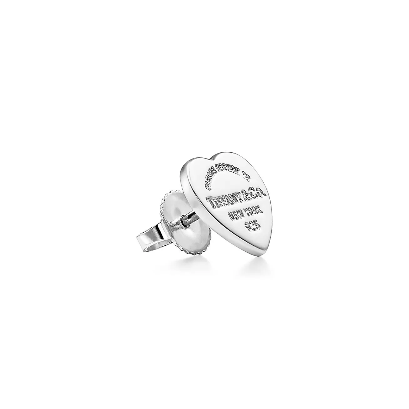 Tiffany & Co. Return to Tiffany® Lovestruck Heart Tag & Arrow Earrings in Sterling Silver | ^ Earrings | Sterling Silver Jewelry