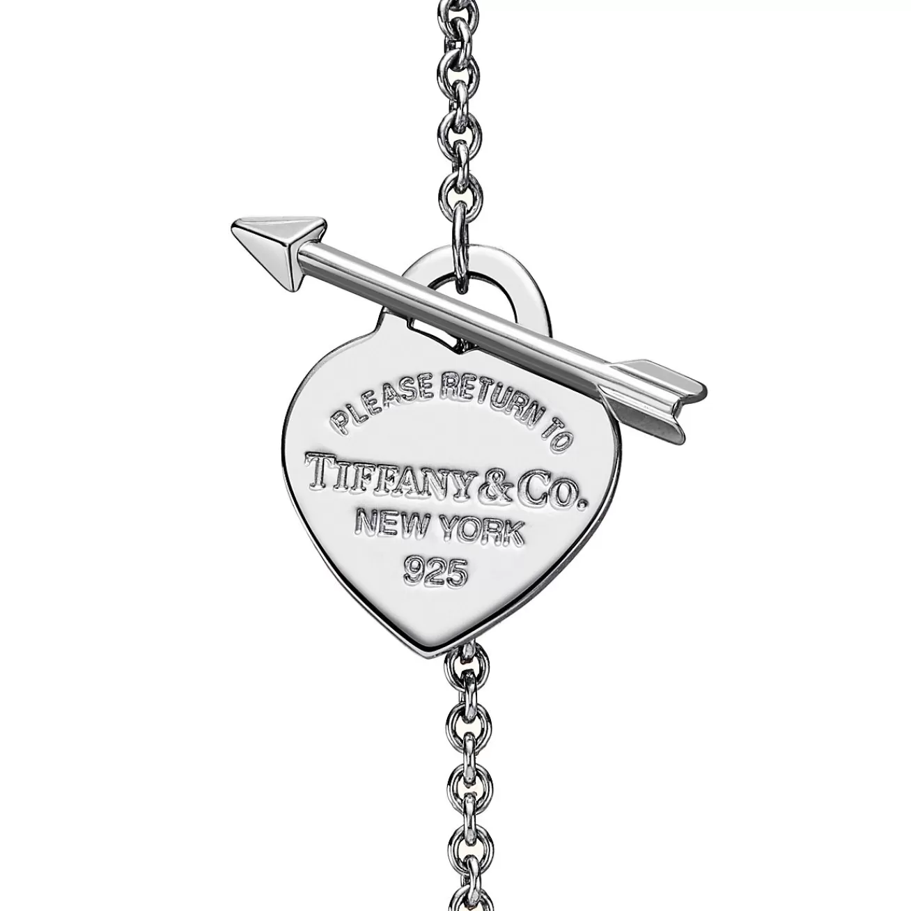 Tiffany & Co. Return to Tiffany® Lovestruck Heart Tag Bracelet in Sterling Silver, Small | ^ Bracelets | Gifts for Her