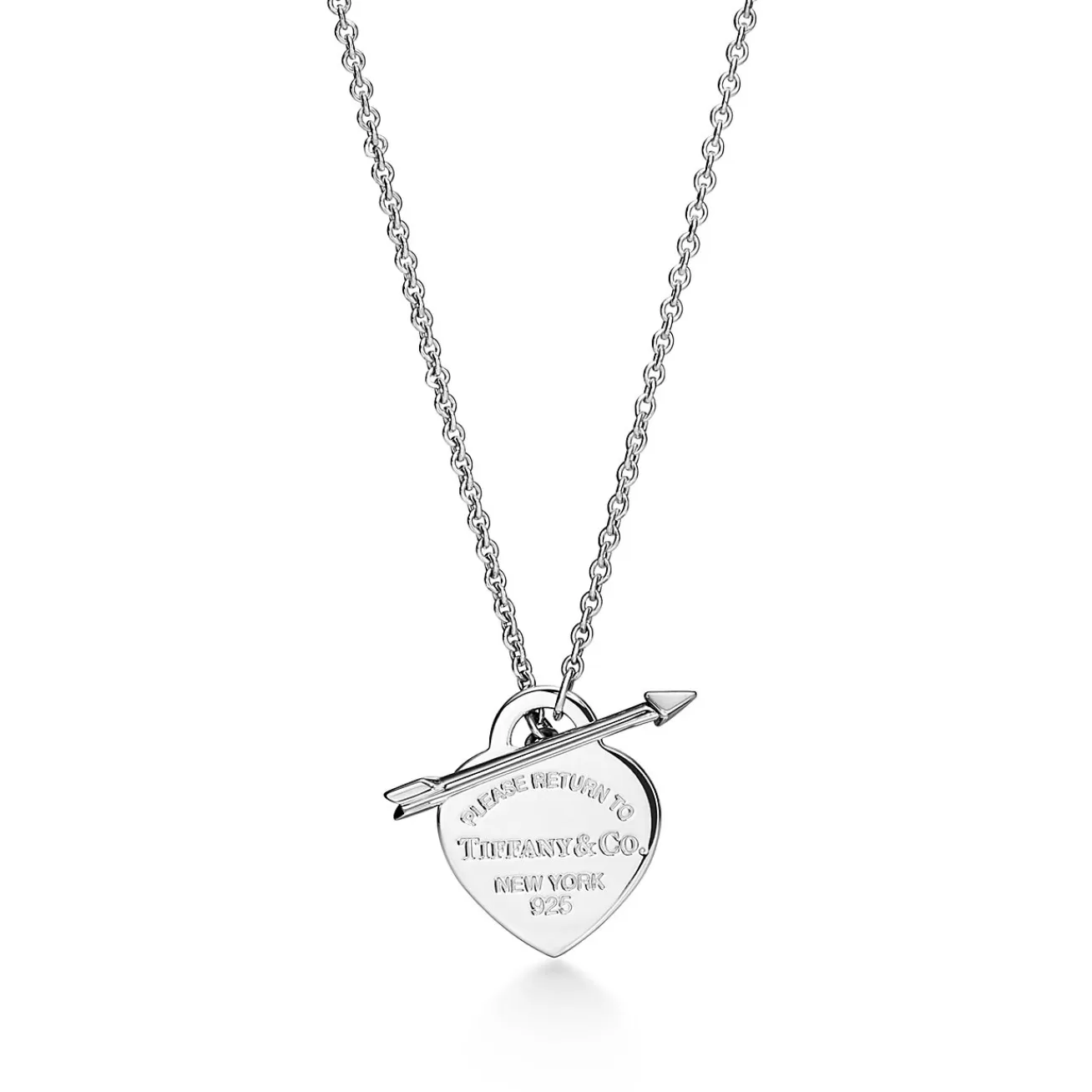 Tiffany & Co. Return to Tiffany® Lovestruck Pendant in Sterling Silver, Medium | ^ Necklaces & Pendants | Sterling Silver Jewelry