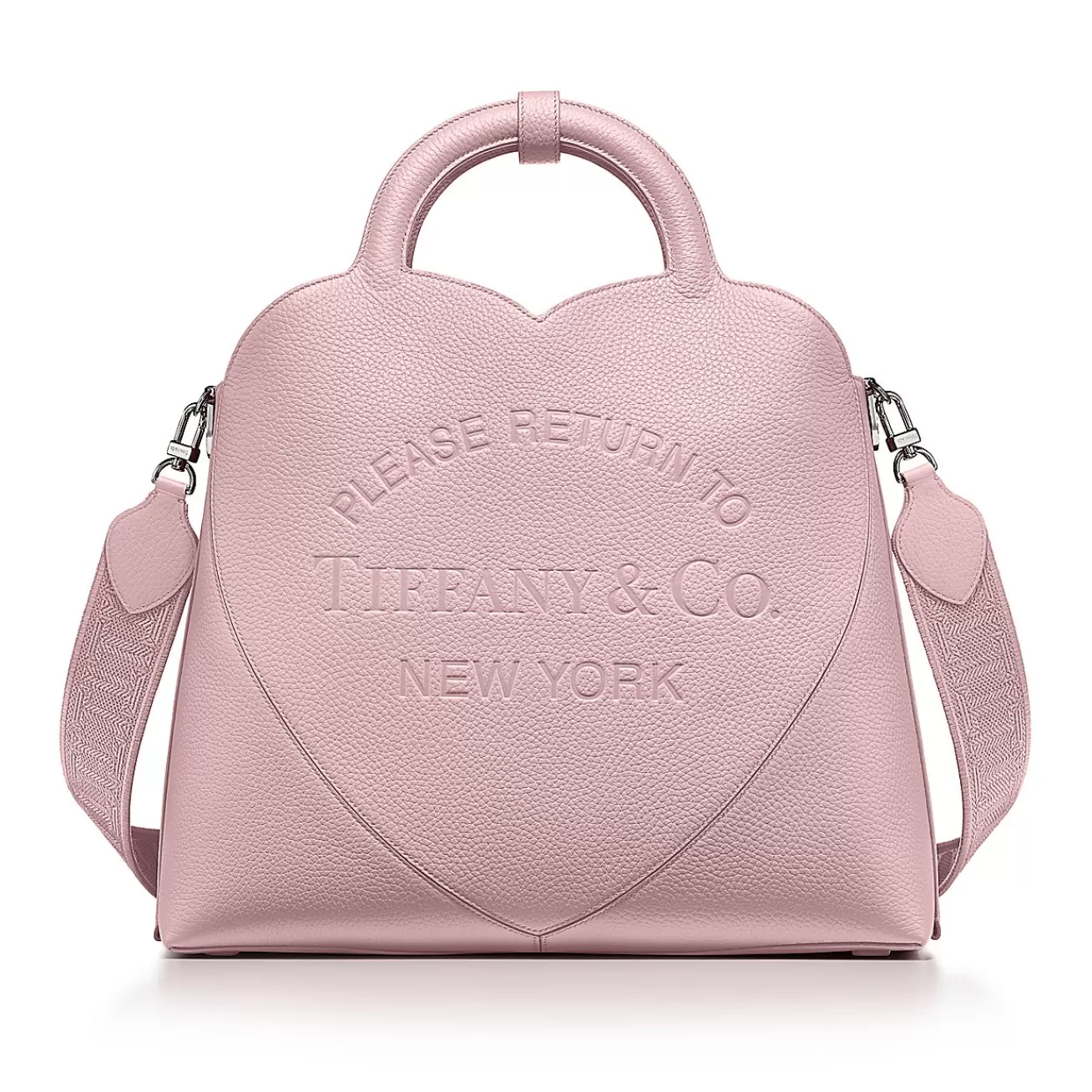 Tiffany & Co. Return to Tiffany® Medium Tote Bag in Crystal Pink Leather | ^Women Bags | Women's Accessories
