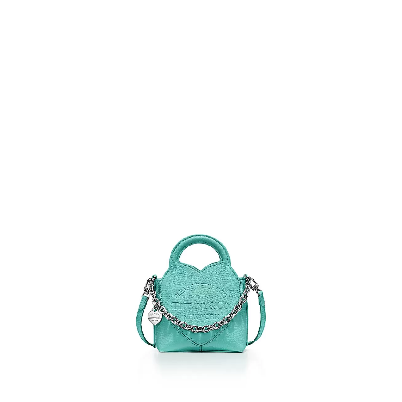 Tiffany & Co. Return to Tiffany® Micro Tote Bag in Tiffany Blue® Leather | ^Women Bags | Women's Accessories