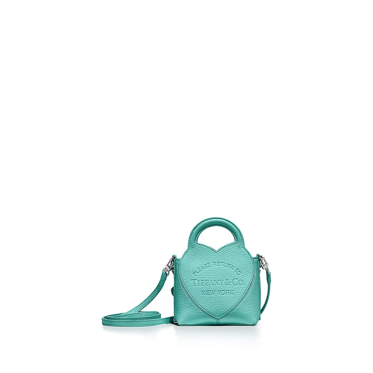 Tiffany & Co. Return to Tiffany® Micro Tote Bag in Tiffany Blue® Leather | ^Women Bags | Women's Accessories