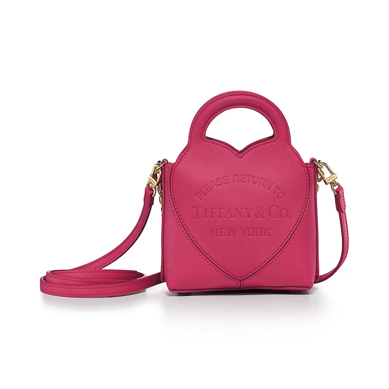 Tiffany & Co. Return to Tiffany™ Micro Tote in Cerise Leather | ^Women Online Exclusives | Women's Accessories
