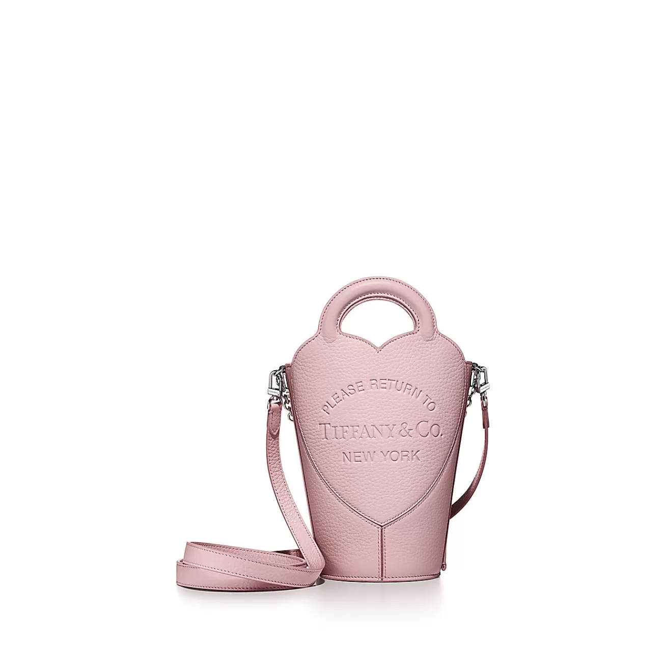 Tiffany & Co. Return to Tiffany® Mini Crossbody Bag in Crystal Pink Leather | ^Women Bags | Women's Accessories