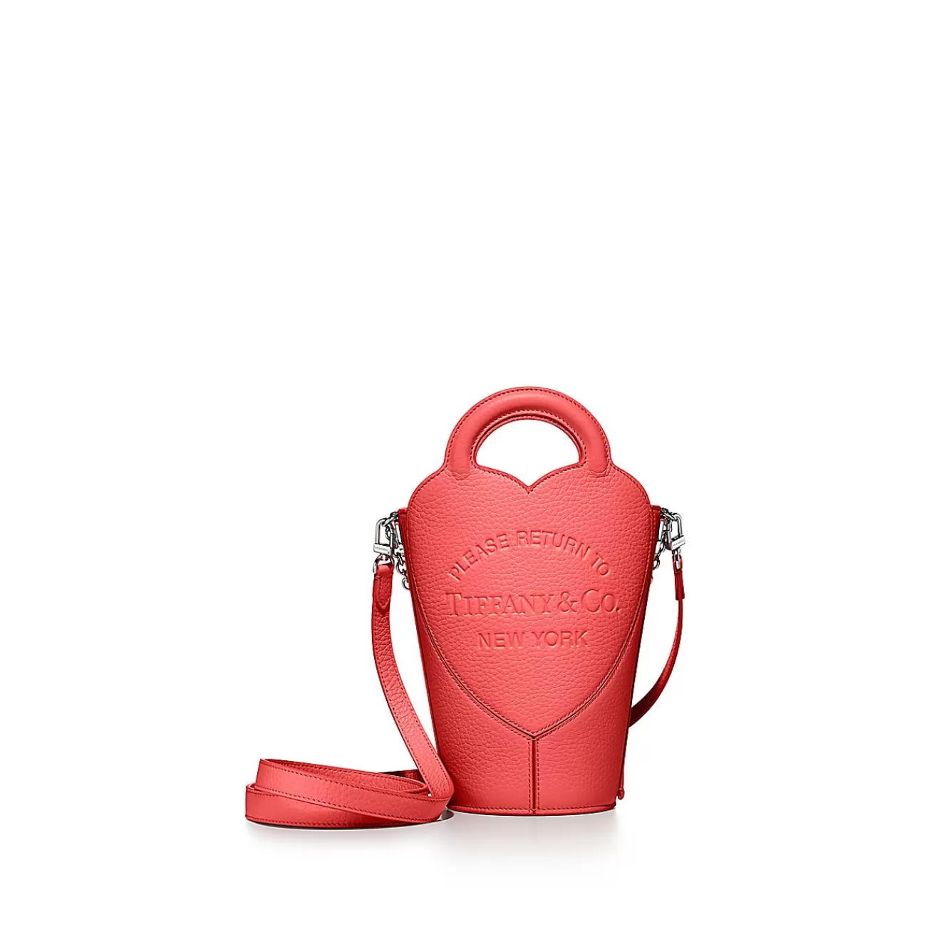 Tiffany & Co. Return to Tiffany® Mini Crossbody Bag in Hibiscus Red Leather | ^Women Bags | Women's Accessories