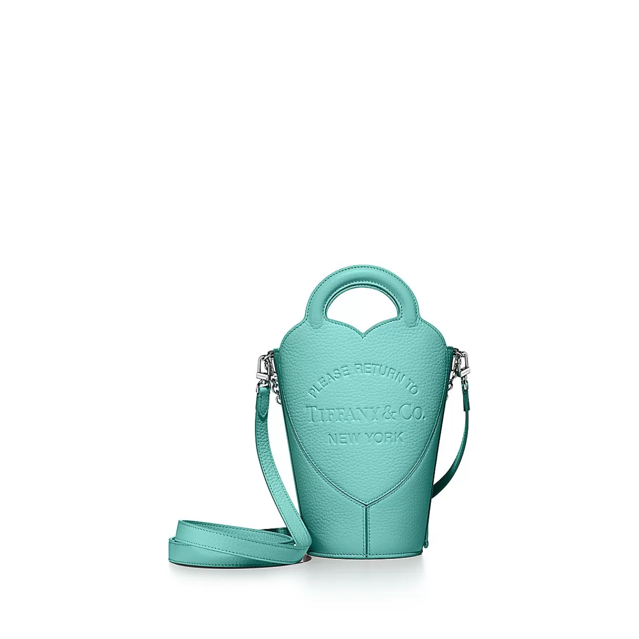 Tiffany & Co. Return to Tiffany® Mini Crossbody Bag in Tiffany Blue® Leather | ^Women Bags | Women's Accessories