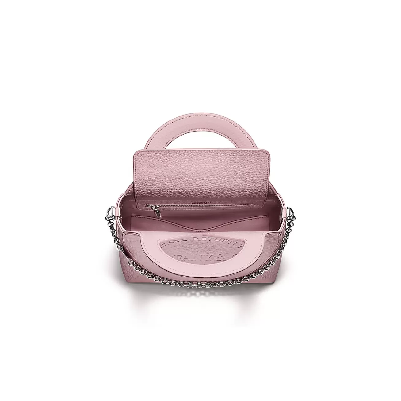 Tiffany & Co. Return to Tiffany® Mini Tote Bag in Crystal Pink Leather | ^Women Bags | Women's Accessories