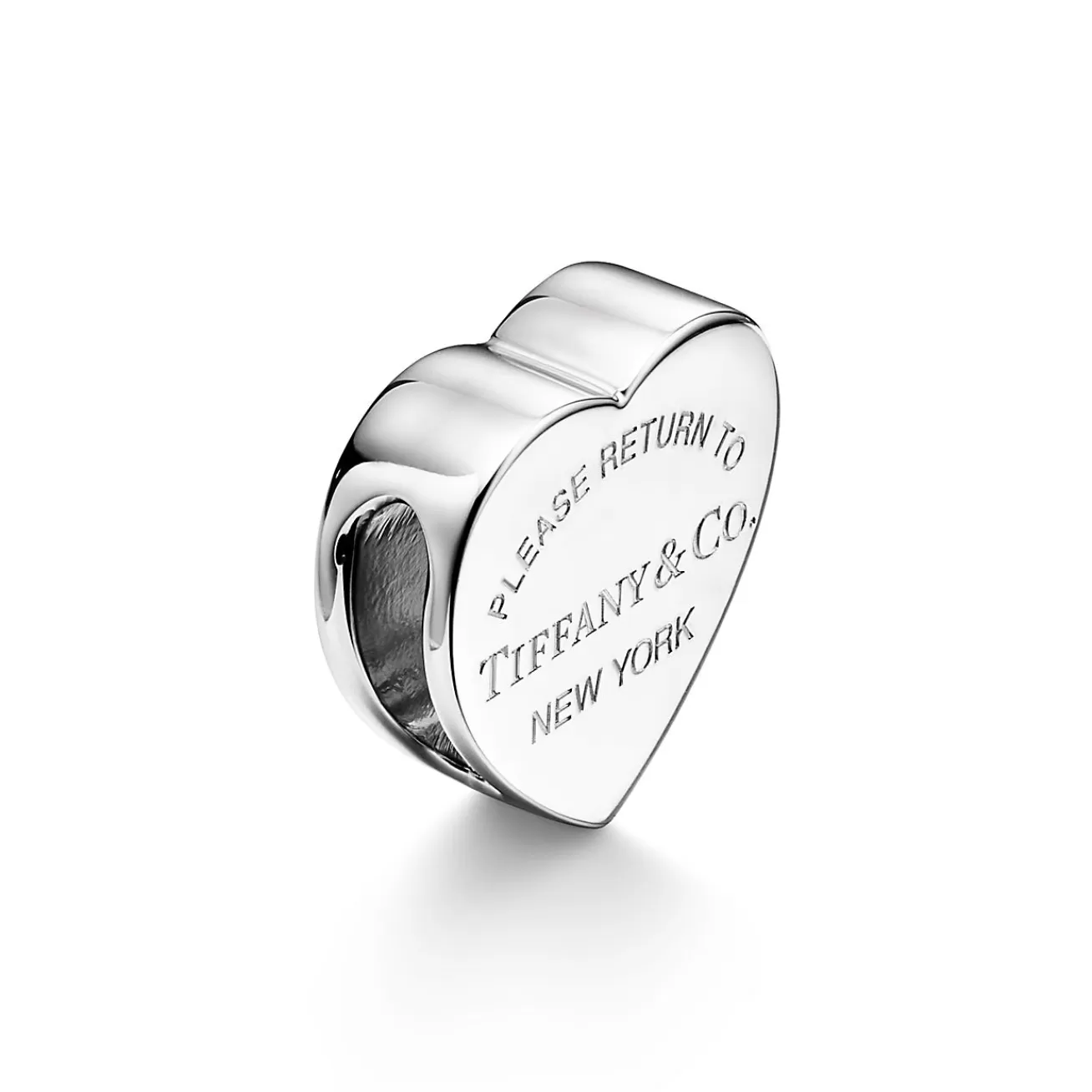 Tiffany & Co. Return to Tiffany® Scarf Ring in Palladium-plated Metal | ^Women Women's Accessories