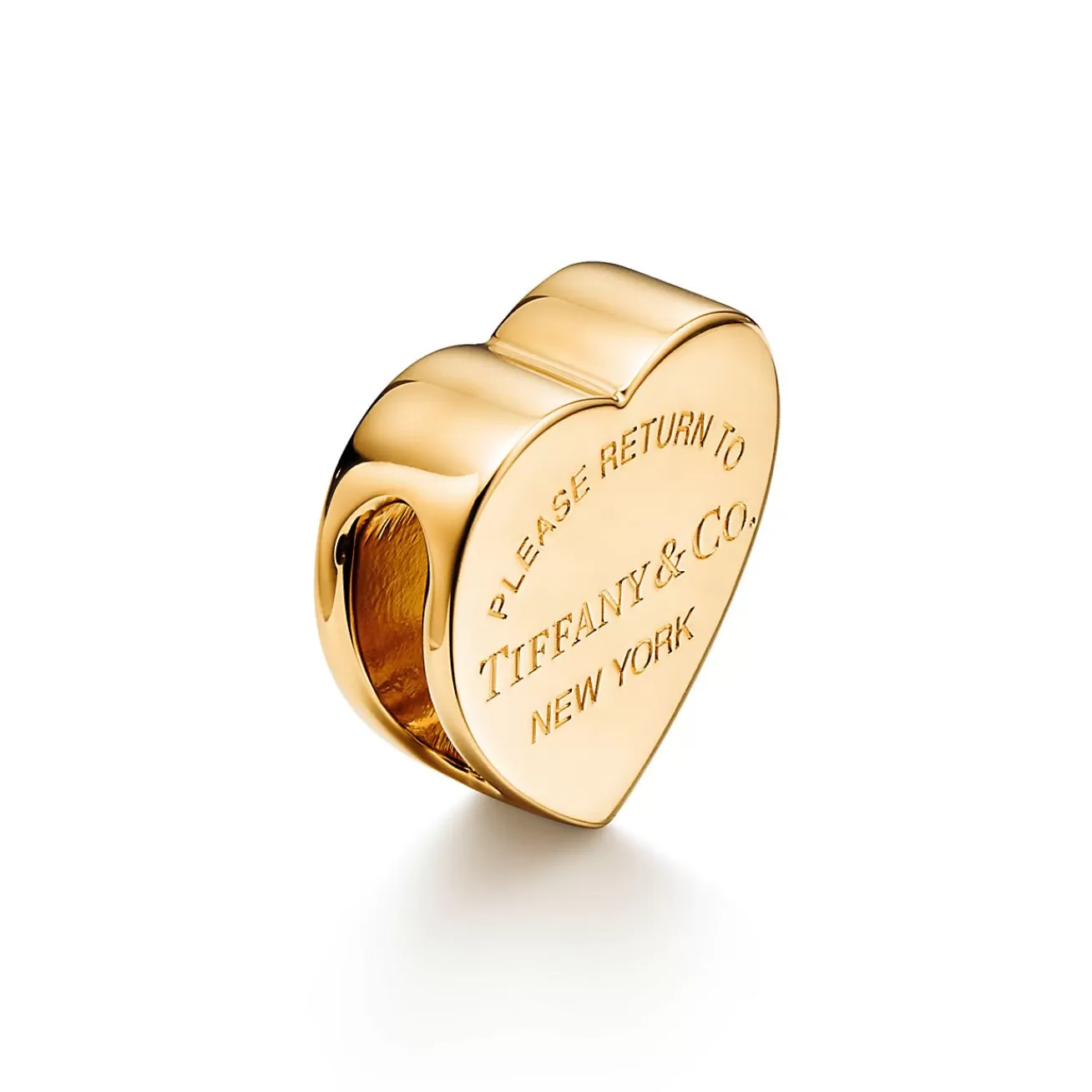 Tiffany & Co. Return to Tiffany® Scarf Ring in Yellow Gold-plated Metal | ^Women Women's Accessories