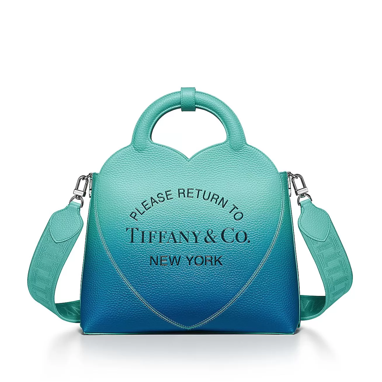 Tiffany & Co. Return to Tiffany® Small Tote Bag in Infinity Blue Leather | ^ Bags | Women's Accessories