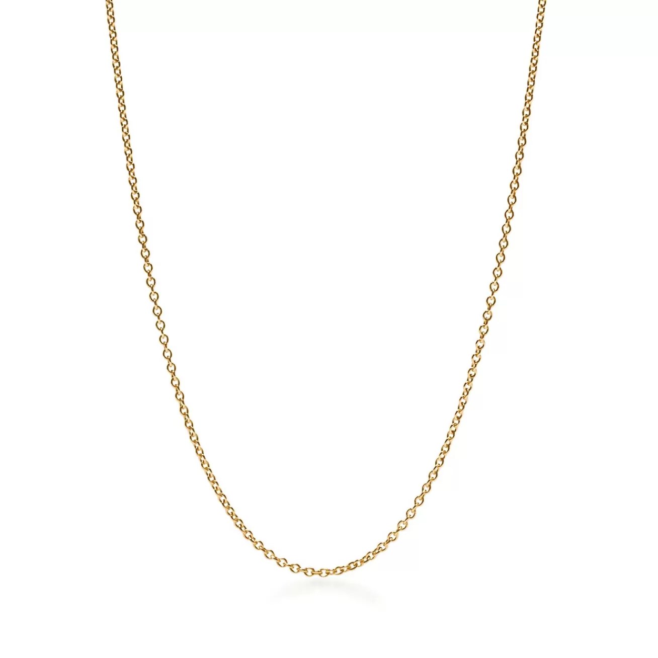 Tiffany & Co. Shop 18K Gold Chain Necklace in 30" Length | ^ Necklaces & Pendants | Men's Jewelry