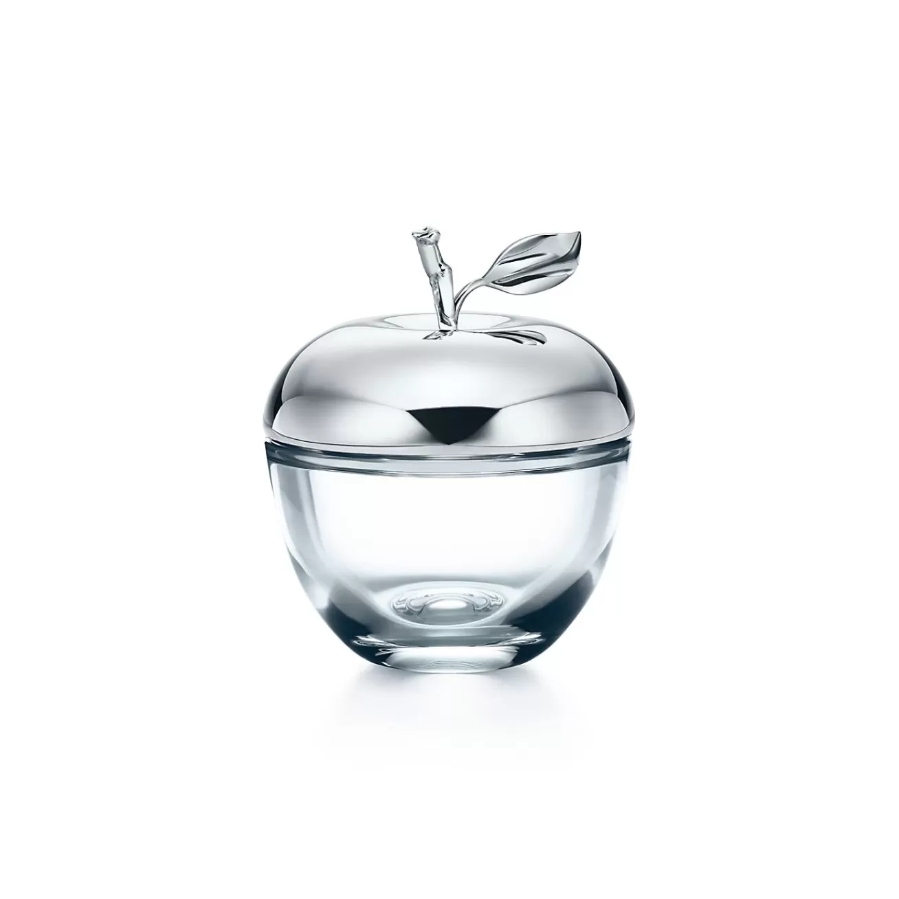 Tiffany & Co. Shop Crystal and Sterling Silver Apple Box | ^ Gifts to Personalize | Business Gifts
