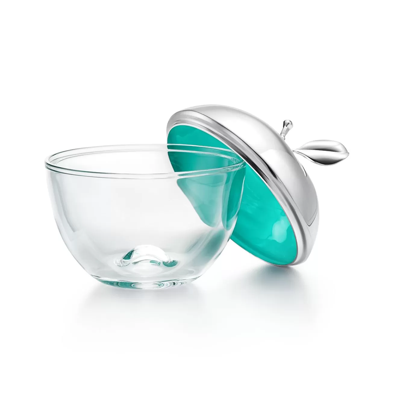 Tiffany & Co. Shop Crystal and Sterling Silver Apple Box | ^ Gifts to Personalize | Business Gifts