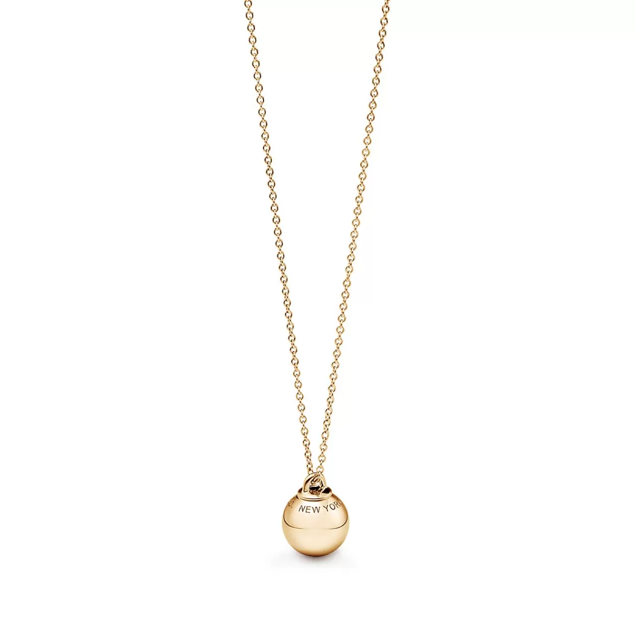 Tiffany & Co. Shop Tiffany HardWear 18K Gold Ball Pendant | ^ Necklaces & Pendants | Men's Jewelry