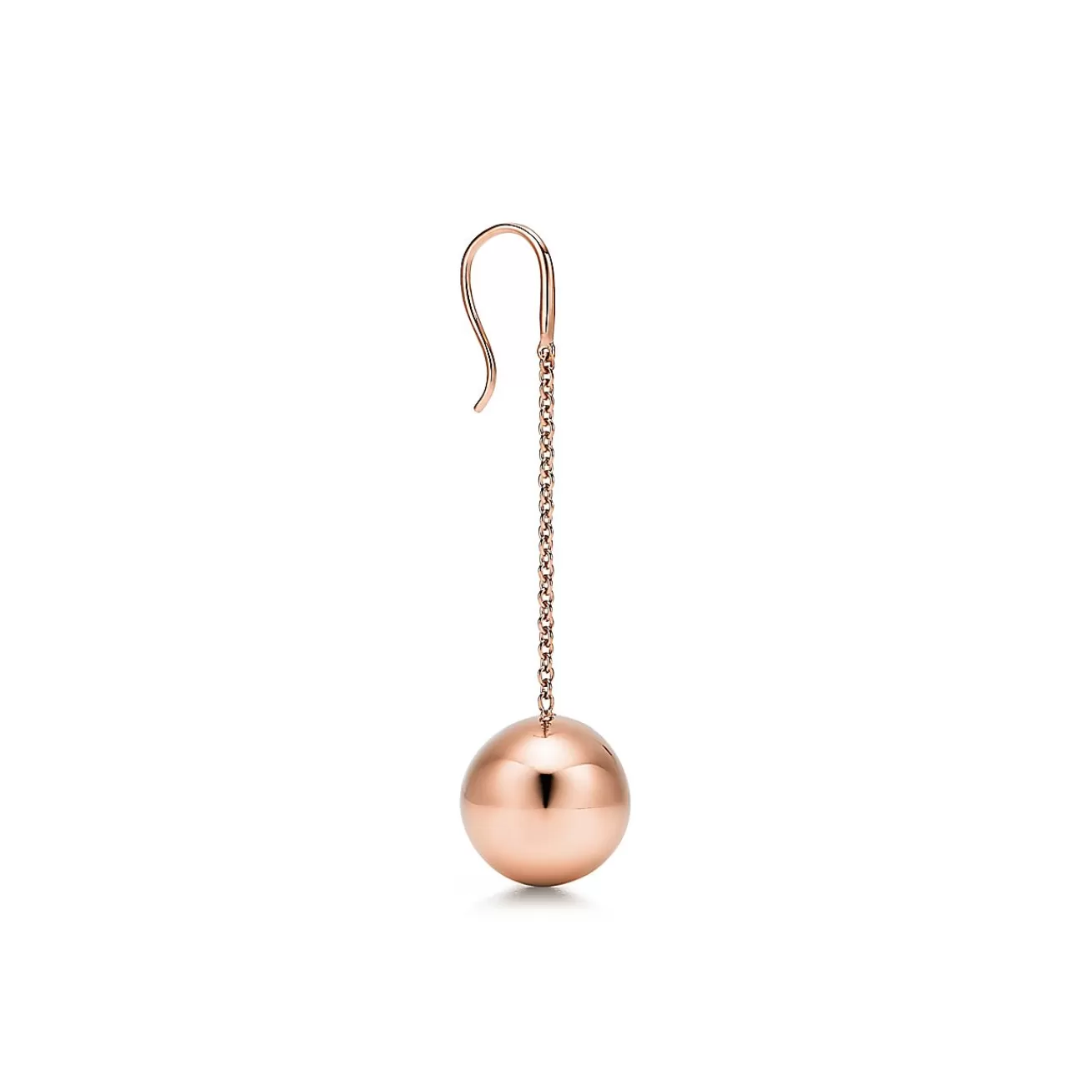 Tiffany & Co. Shop Tiffany HardWear 18K Rose Gold Ball Hook Earrings | ^ Earrings | Rose Gold Jewelry