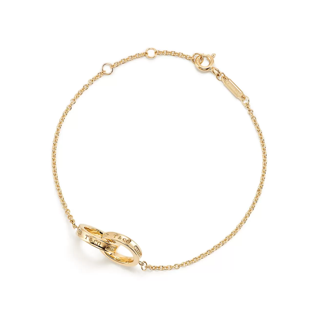 Tiffany & Co. Tiffany 1837® Interlocking Circles Chain Bracelet in Yellow Gold | ^ Bracelets | Men's Jewelry