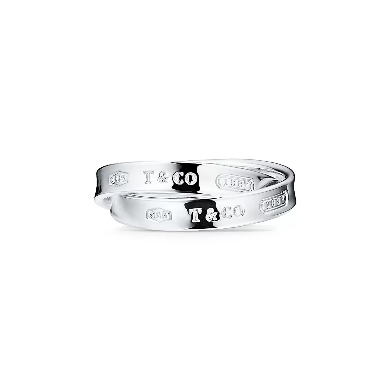 Tiffany & Co. Tiffany 1837® Interlocking Circles Ring in Silver | ^ Rings | Men's Jewelry