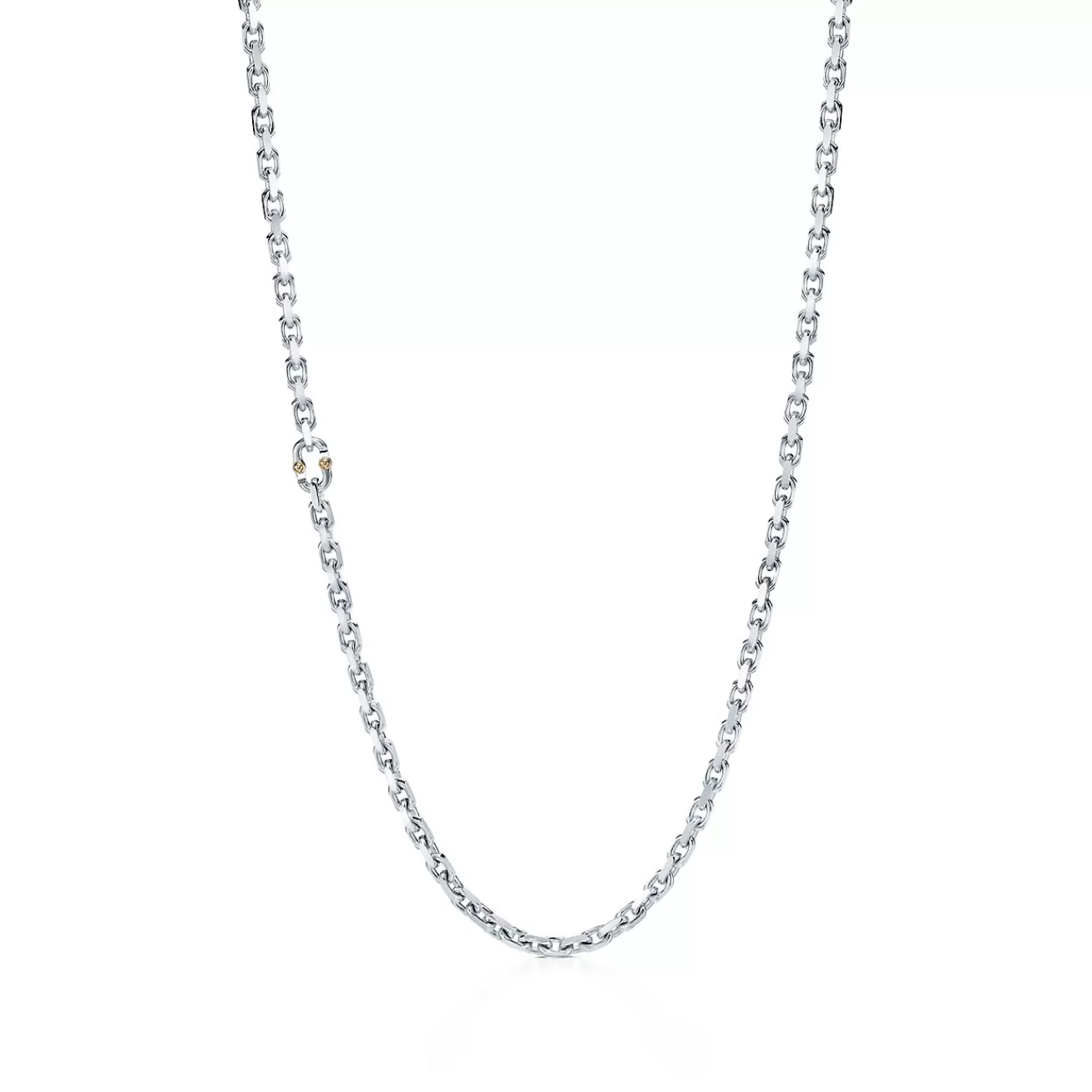 Tiffany & Co. Tiffany 1837® Makers chain necklace in sterling silver and 18k gold, 24". | ^ Necklaces & Pendants | Men's Jewelry