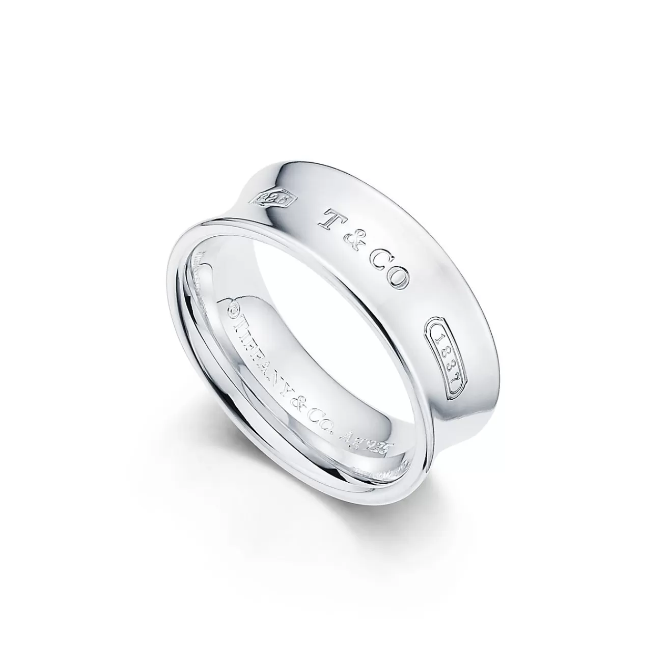 Tiffany & Co. Tiffany 1837® Ring in Silver, Medium | ^ Rings | Men's Jewelry