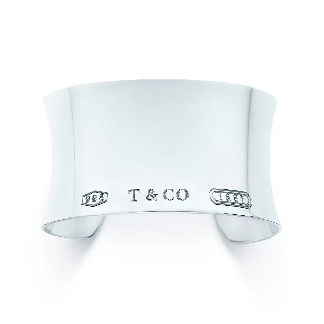 Tiffany & Co. Tiffany 1837® wide cuff in sterling silver, medium. | ^ Bracelets | Bold Silver Jewelry