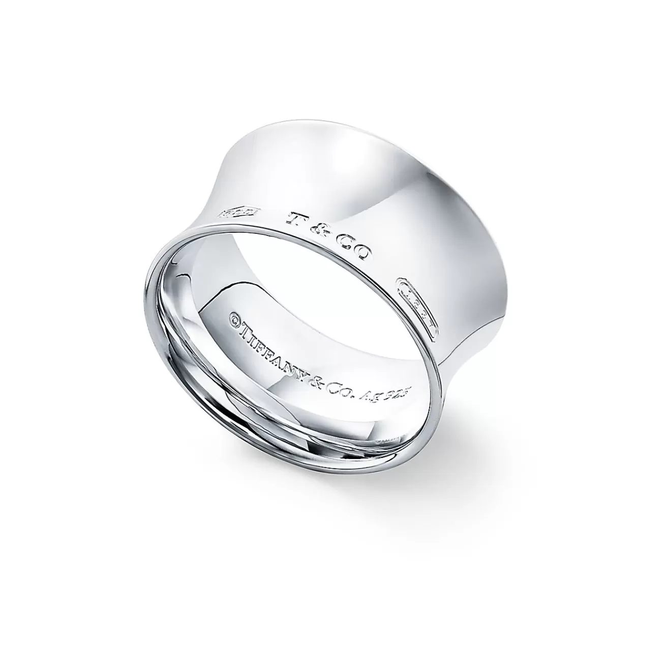 Tiffany & Co. Tiffany 1837® wide ring in sterling silver. | ^ Rings | Men's Jewelry