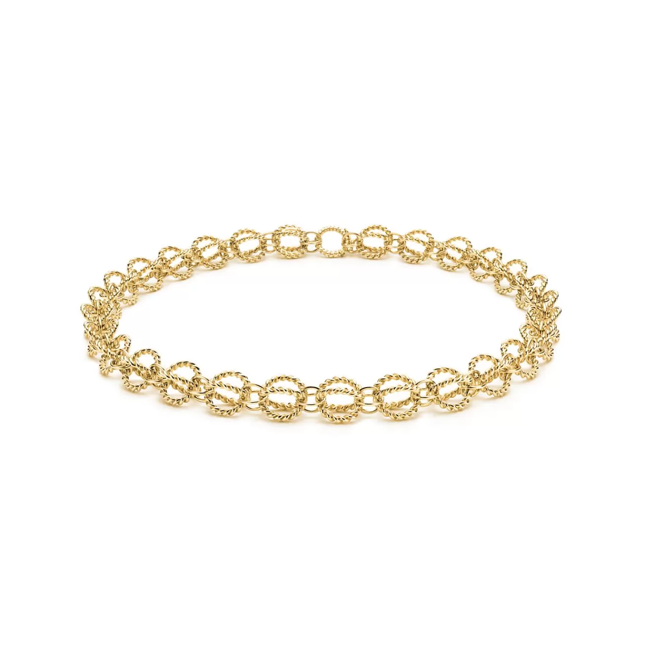 Tiffany & Co. Schlumberger® Circle Rope necklace in 18k gold. | ^ Necklaces & Pendants | Gold Jewelry