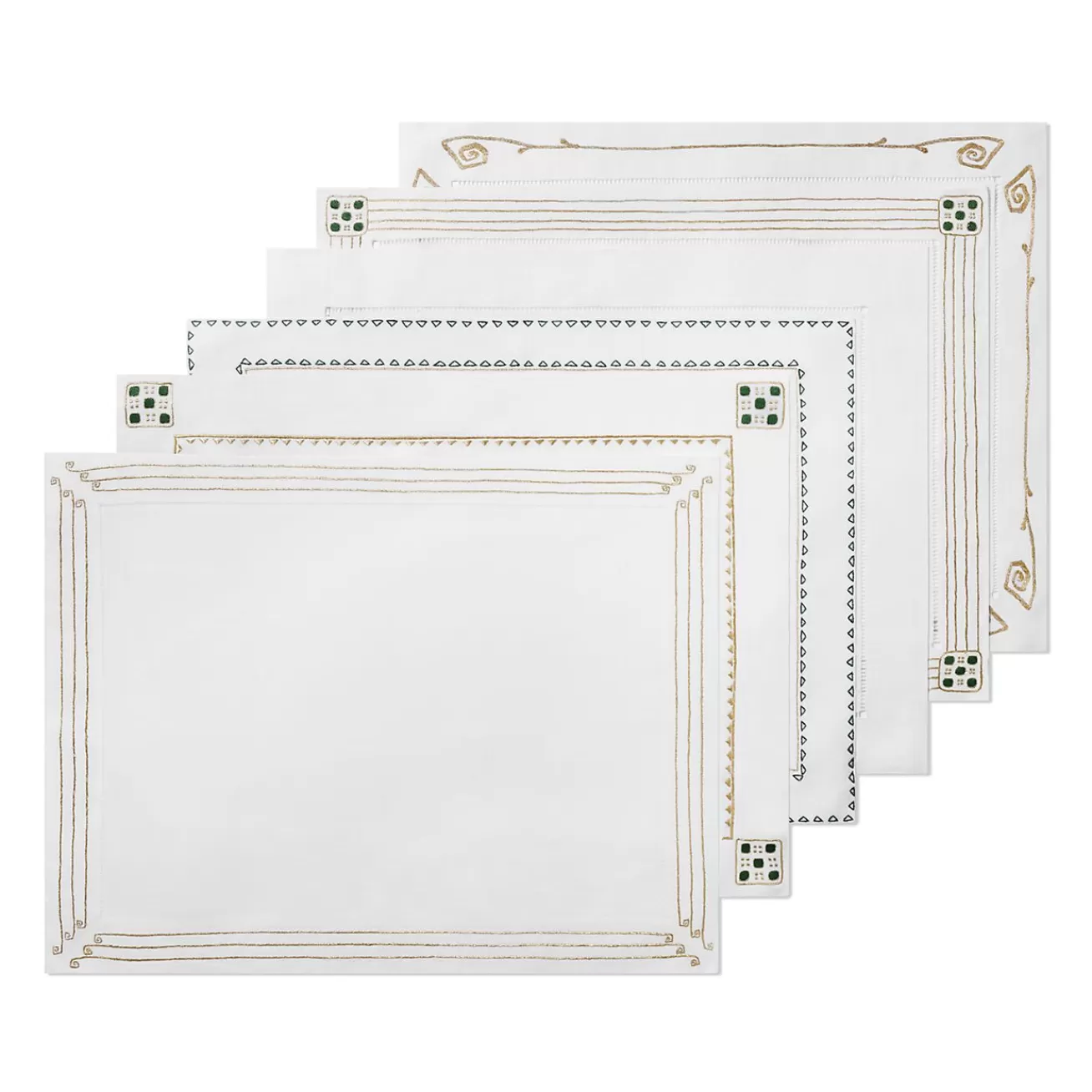Tiffany & Co. Tiffany Berries Placemats in Linen, Set of Six | ^ Table Linens