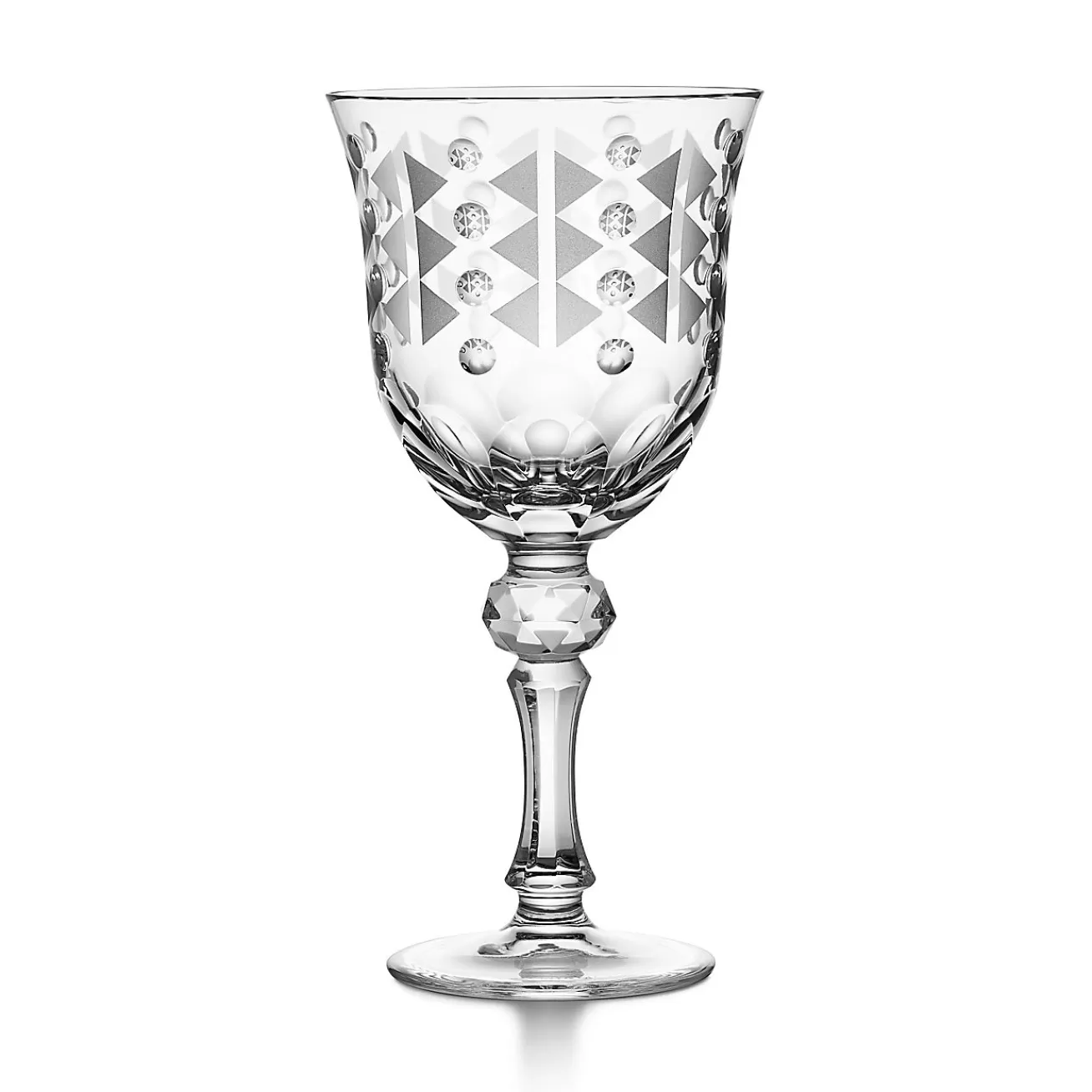 Tiffany & Co. Tiffany Berries Red Wine Glass in Clear Lead Crystal | ^ Glassware & Barware | Bar & Drinkware