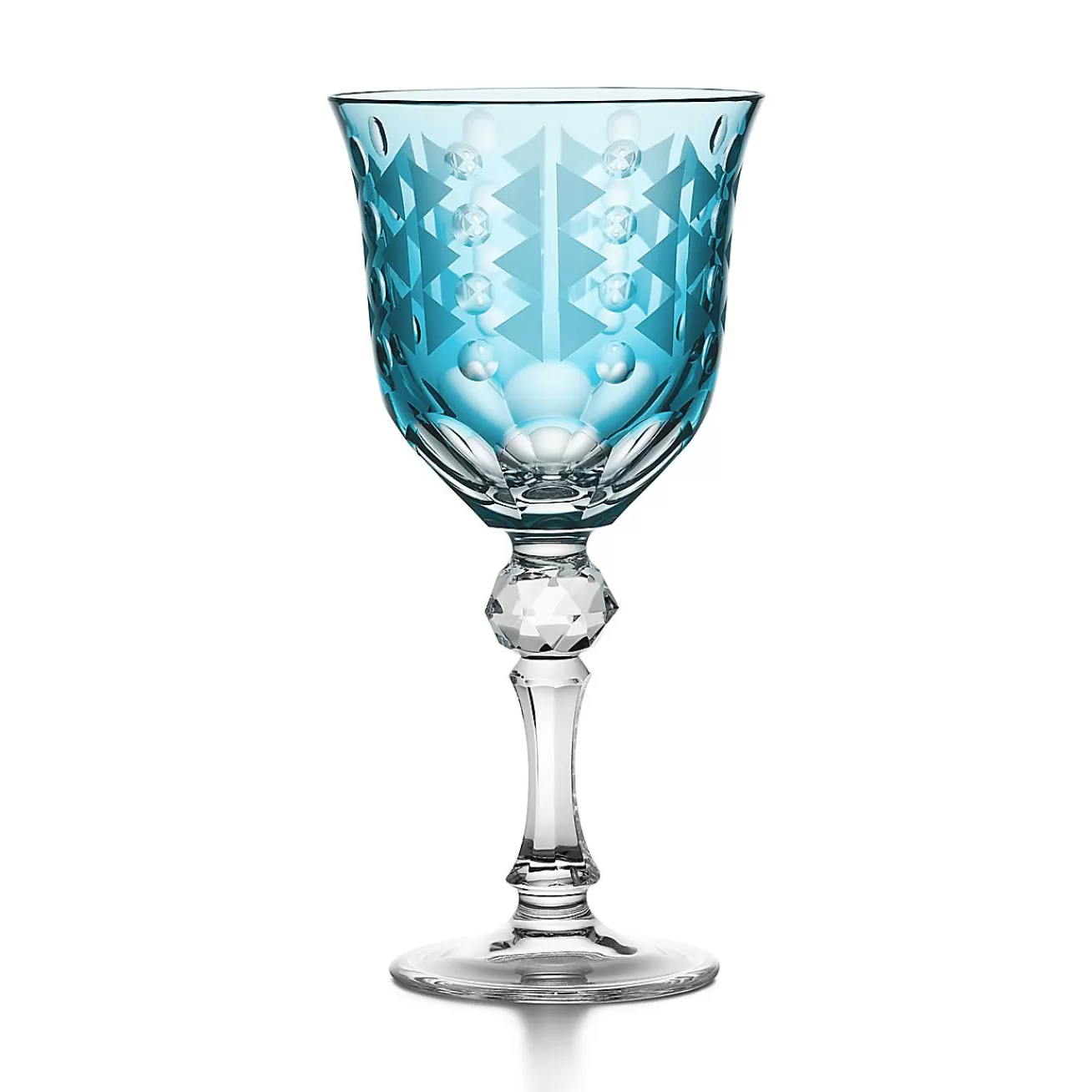 Tiffany & Co. Tiffany Berries Red Wine Glass in Tiffany Blue® Lead Crystal | ^ The Home | Housewarming Gifts