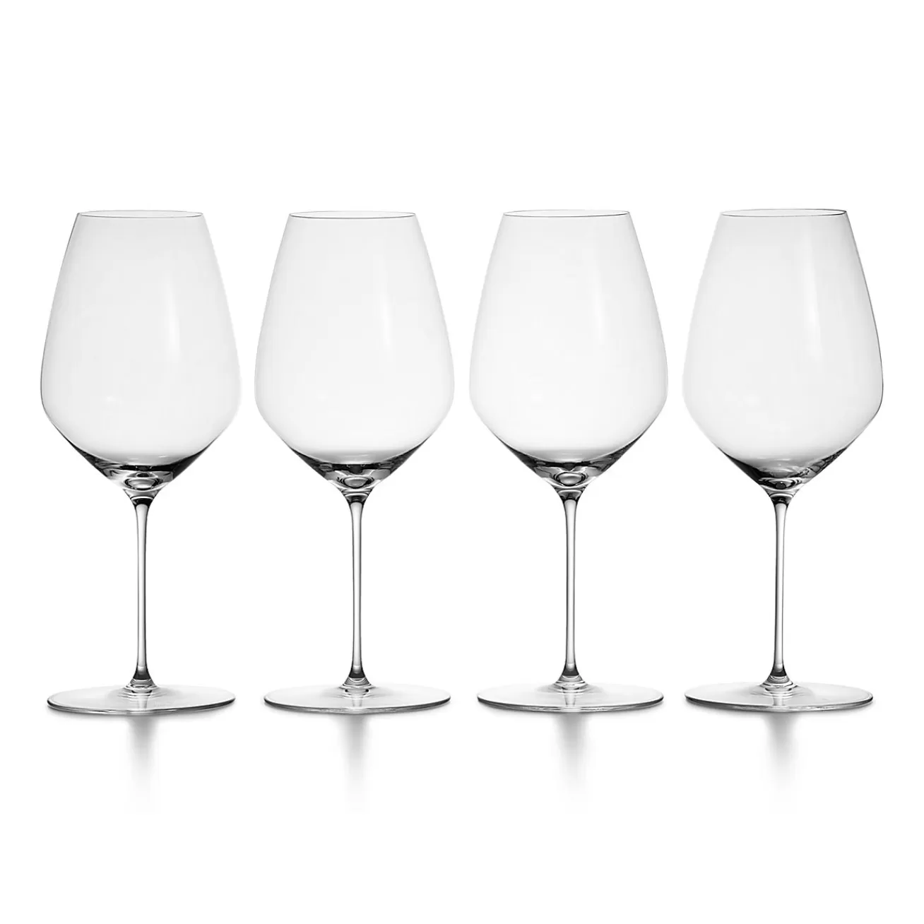 Tiffany & Co. Tiffany Connoisseur Syrah Wine Glass in Crystal Glass, Set of Four | ^ Glassware & Barware | Bar & Drinkware