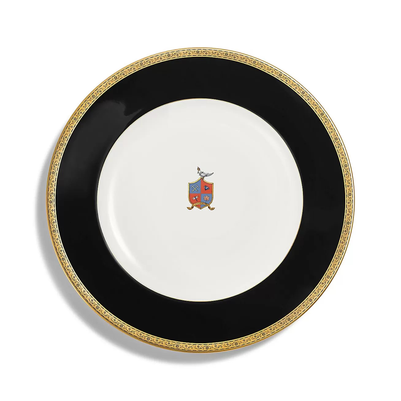 Tiffany & Co. Tiffany Crest Dinner Plate in Bone China | ^ The Home | Housewarming Gifts