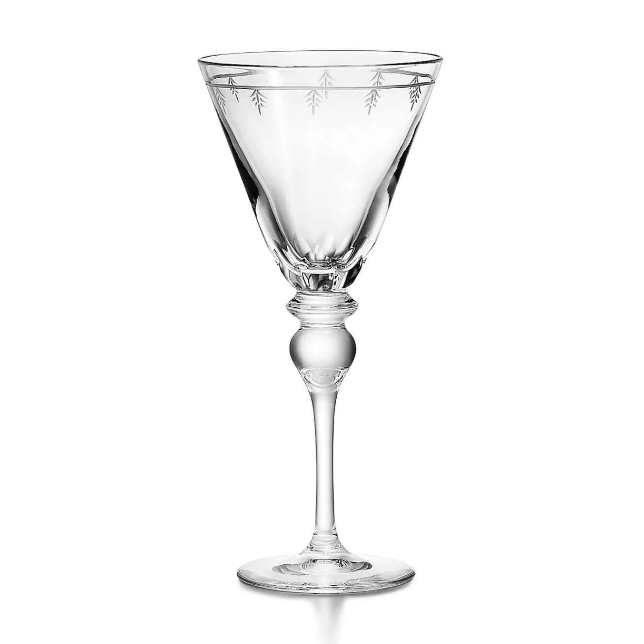 Tiffany & Co. Tiffany Crest Red Wine Glass in Crystal Glass | ^ The Home | Housewarming Gifts