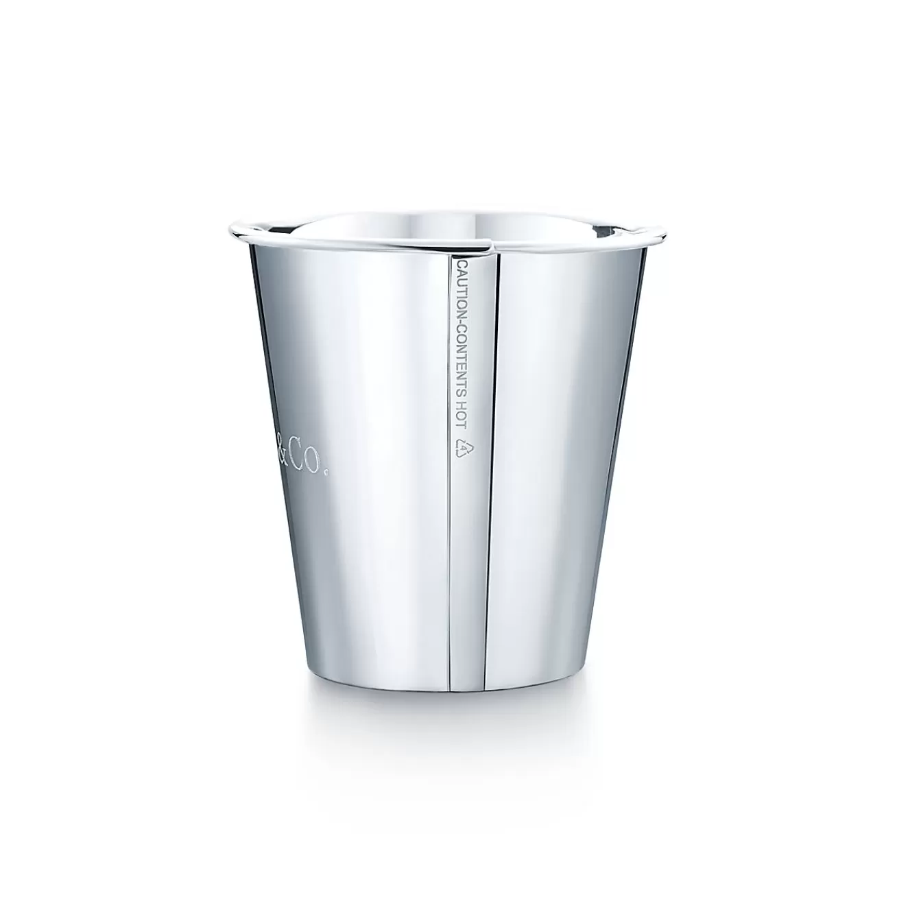 Tiffany & Co. Tiffany Cups sterling silver paper cup. | ^ The Home | Housewarming Gifts