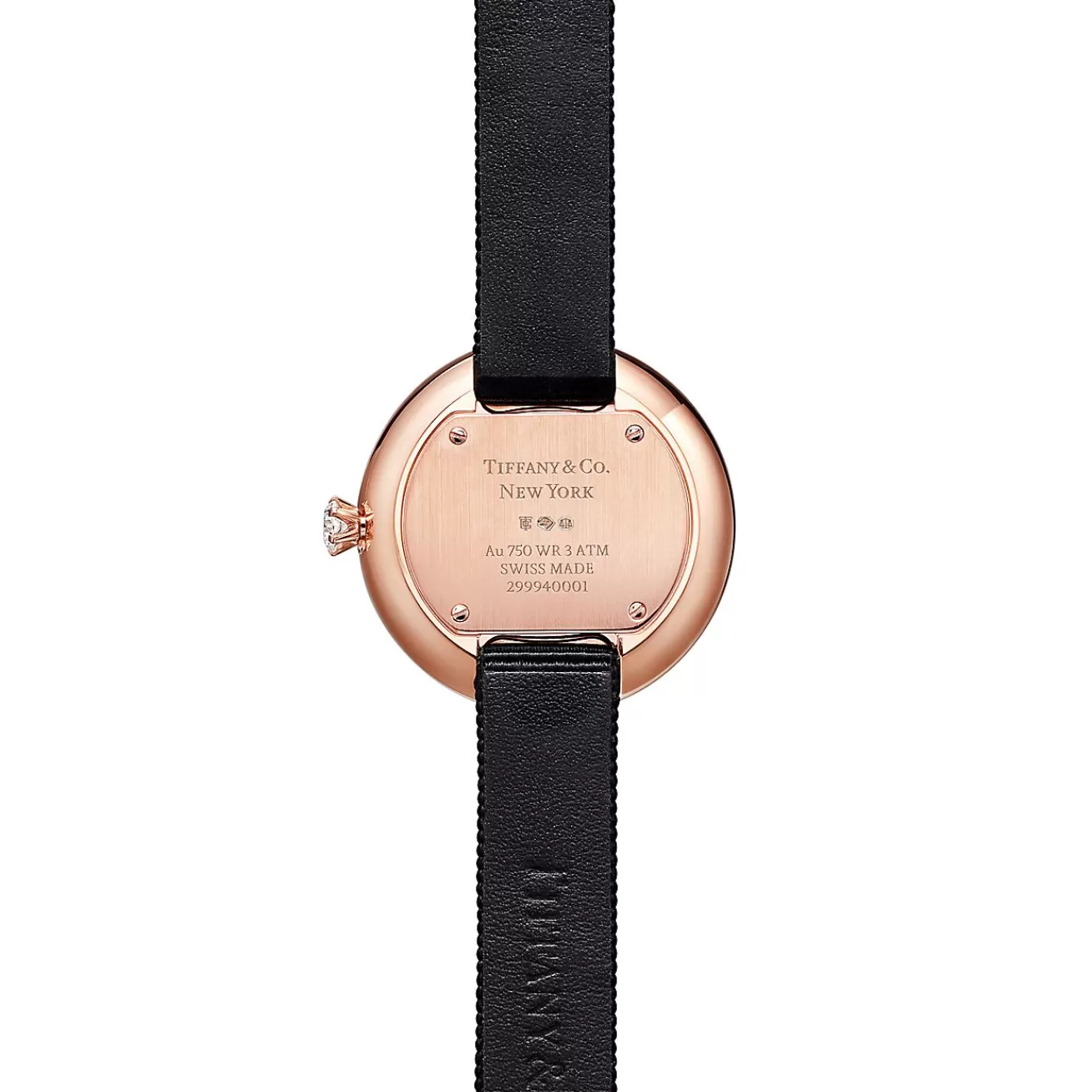 Tiffany & Co. Tiffany Eternity 28 mm Round Watch in Rose Gold with Diamonds | ^Women Fine Watches | Women’s Watches