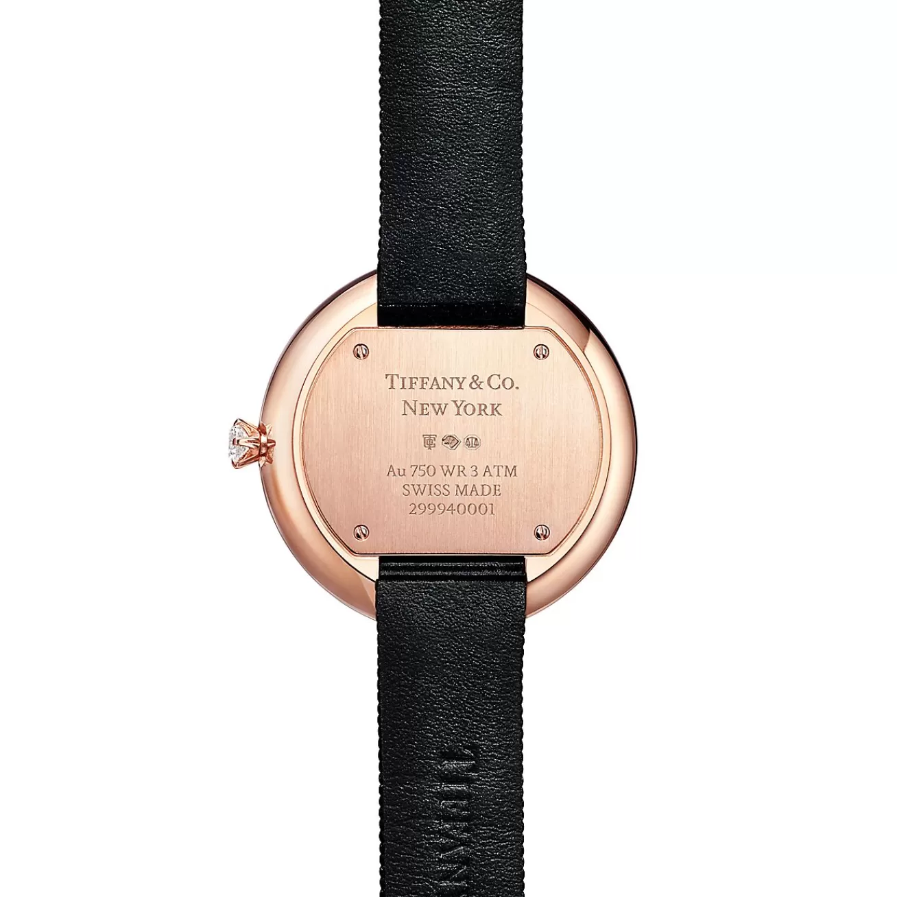 Tiffany & Co. Tiffany Eternity 32 mm Round Watch in Rose Gold with Diamonds | ^Women Fine Watches | Women’s Watches