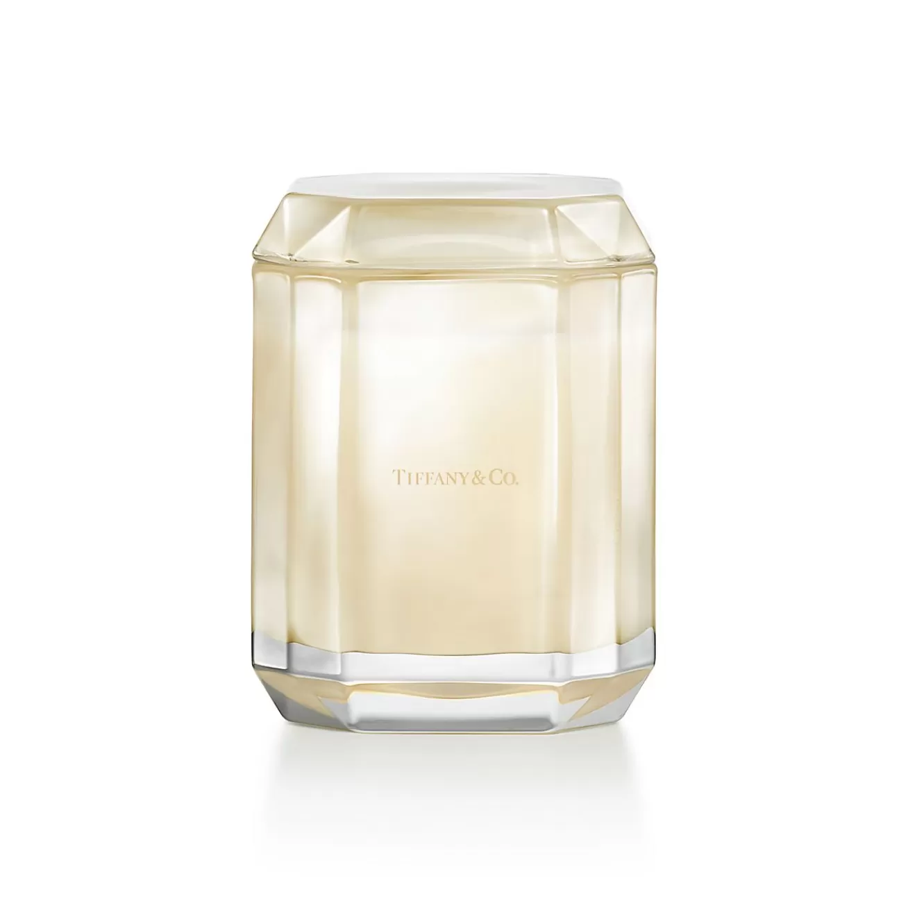 Tiffany & Co. Tiffany Facets All Gold Everything Candle in Yellow Diamond-colored Glass | ^ The Home | Housewarming Gifts