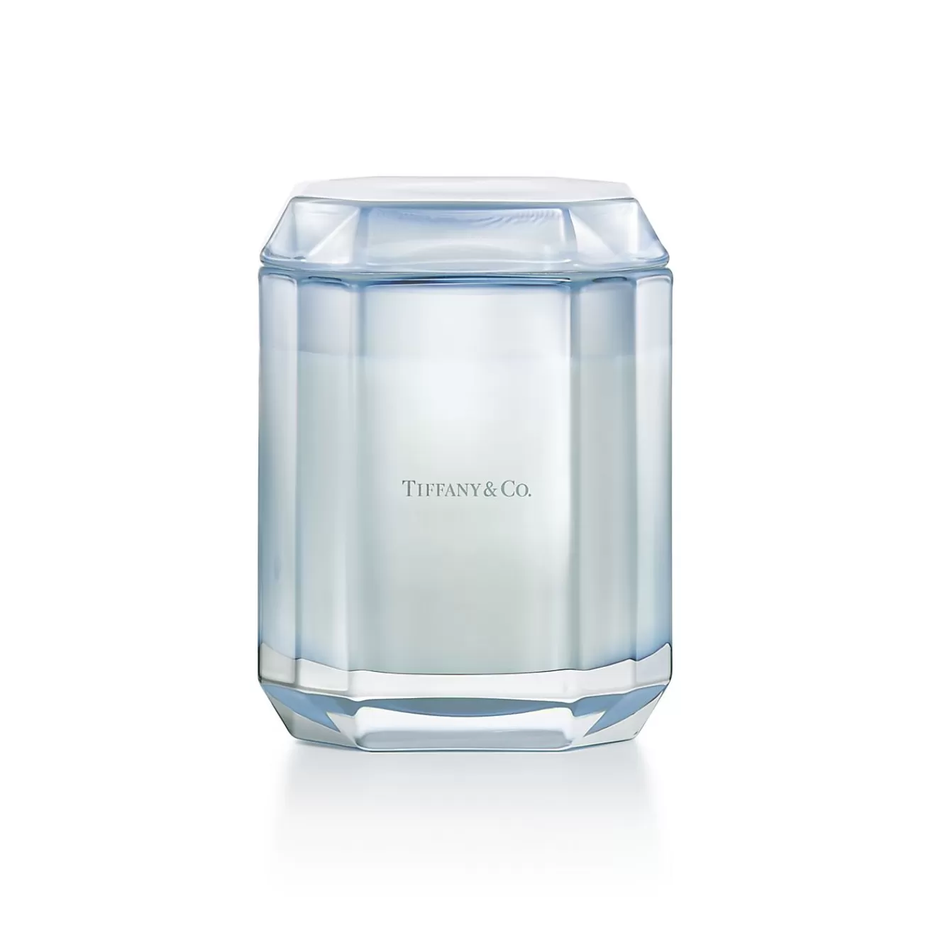 Tiffany & Co. Tiffany Facets Blue is the Color of Love Candle in Tanzanite-colored Glass | ^ The Home | Housewarming Gifts