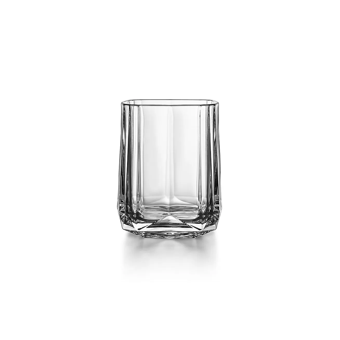 Tiffany & Co. Tiffany Facets Double Old-fashioned Glass in Crystal Glass | ^ The Home | Housewarming Gifts