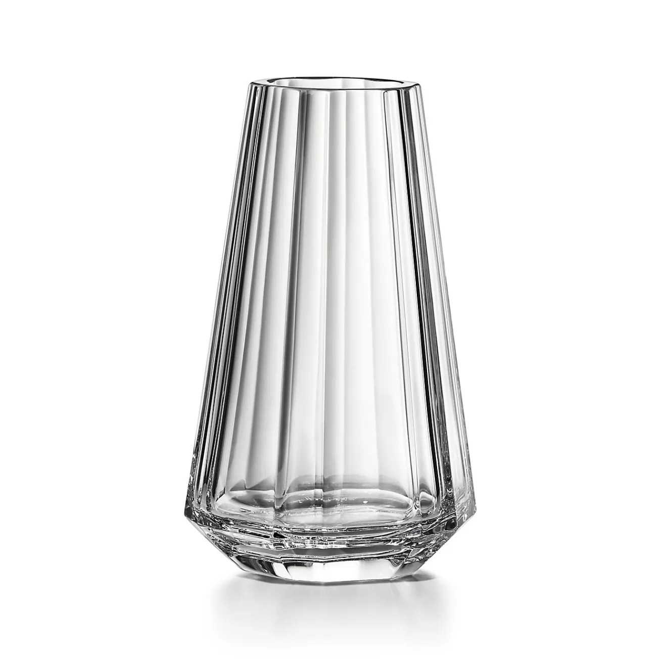 Tiffany & Co. Tiffany Facets Large Tapered Vase in Lead Crystal Glass | ^ The Home | Housewarming Gifts