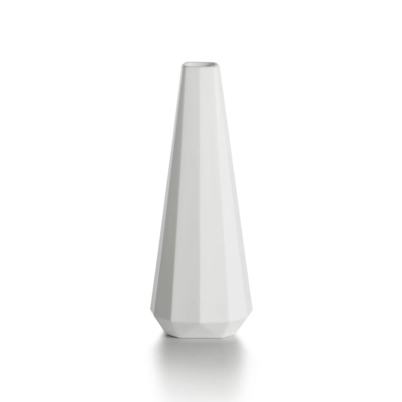 Tiffany & Co. Tiffany Facets Medium Tapered Vase in Bone China | ^ The Home | Housewarming Gifts