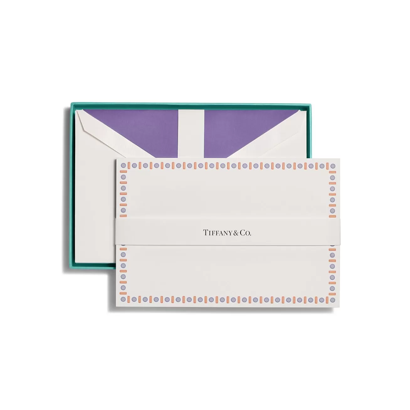 Tiffany & Co. Tiffany Facets Notecards Set of 12, in Lavender | ^ Stationery, Games & Unique Objects | Games & Novelties