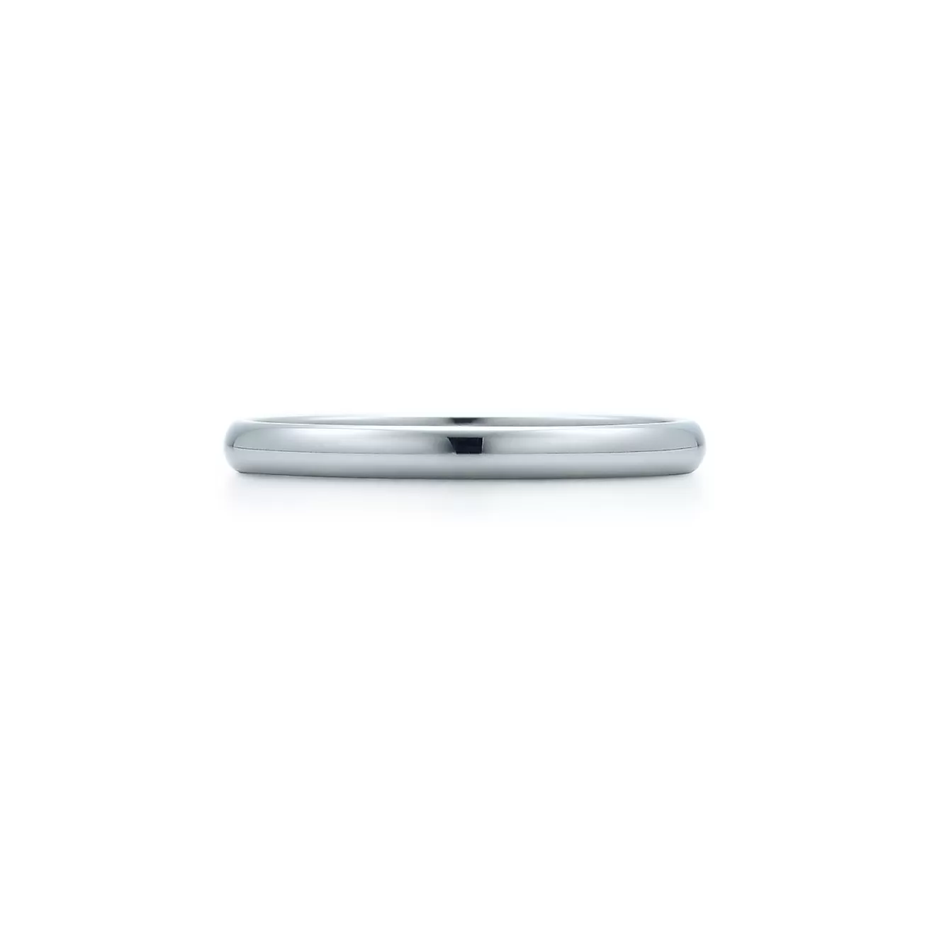 Tiffany & Co. Tiffany Forever Wedding Band Ring in Platinum, 2 mm Wide | ^Women Rings | Platinum Jewelry