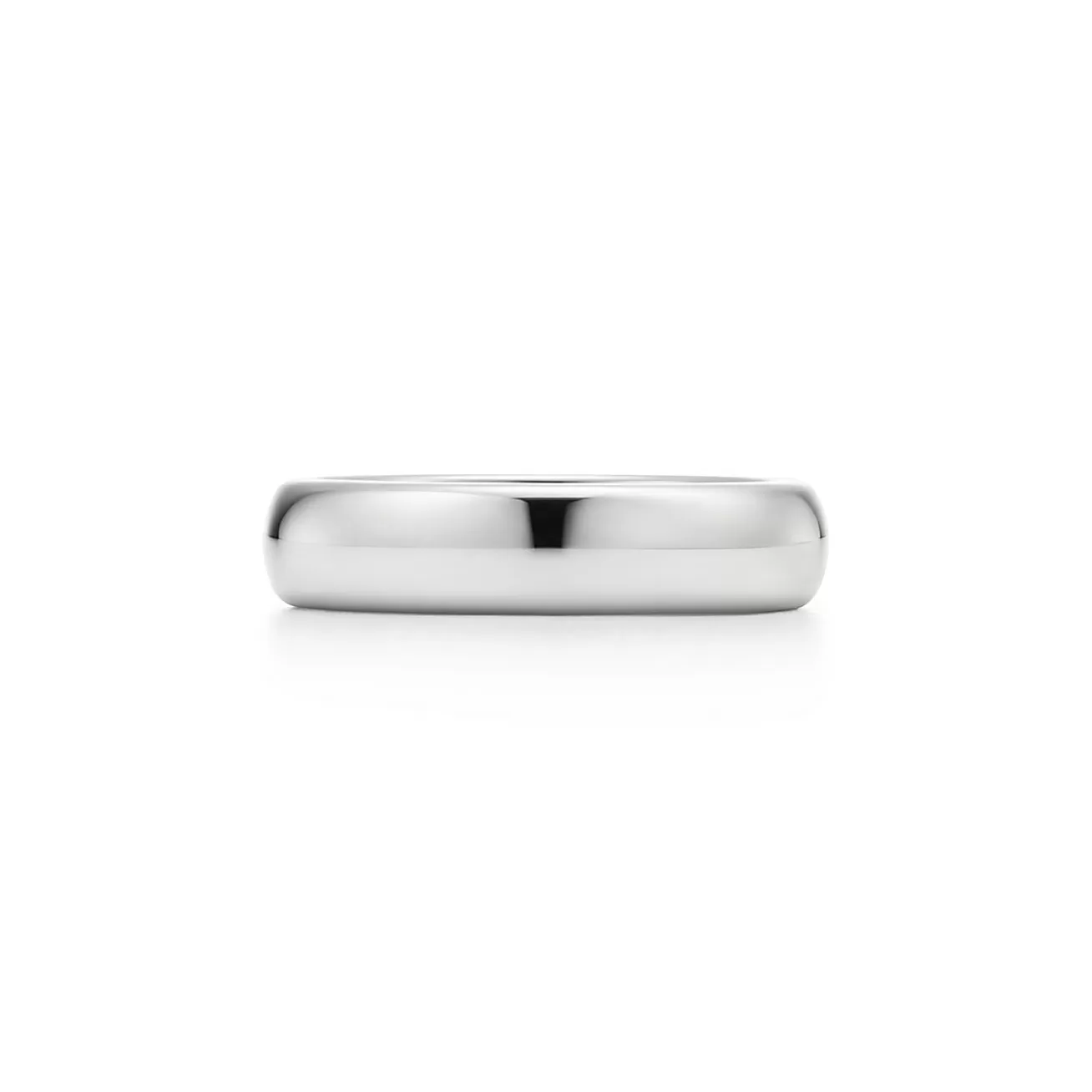 Tiffany & Co. Tiffany Forever Wedding Band Ring in Platinum, 4.5 mm Wide | ^ Rings | Platinum Jewelry