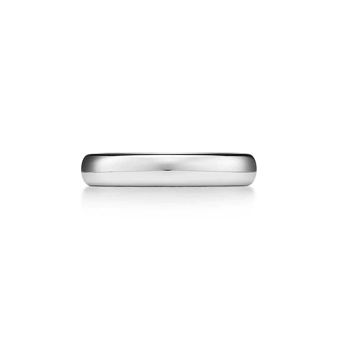 Tiffany & Co. Tiffany Forever Wedding Band Ring in Platinum, 4 mm Wide | ^Women Rings | Platinum Jewelry