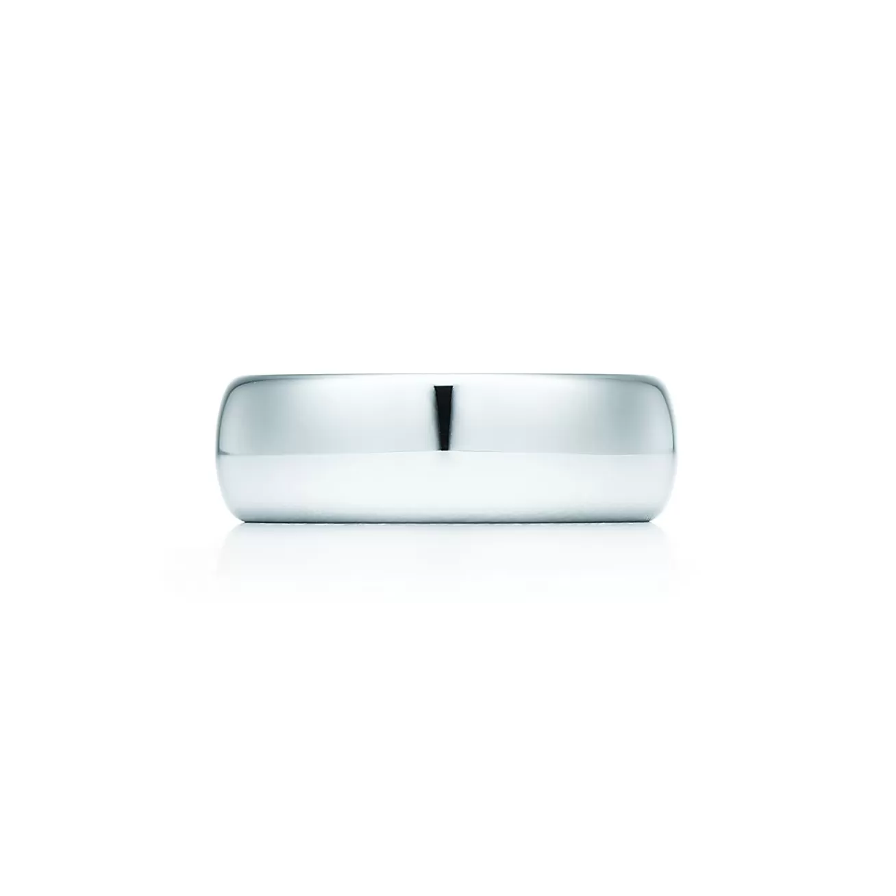 Tiffany & Co. Tiffany Forever Wedding Band Ring in Platinum, 6 mm Wide | ^ Rings | Men's Jewelry