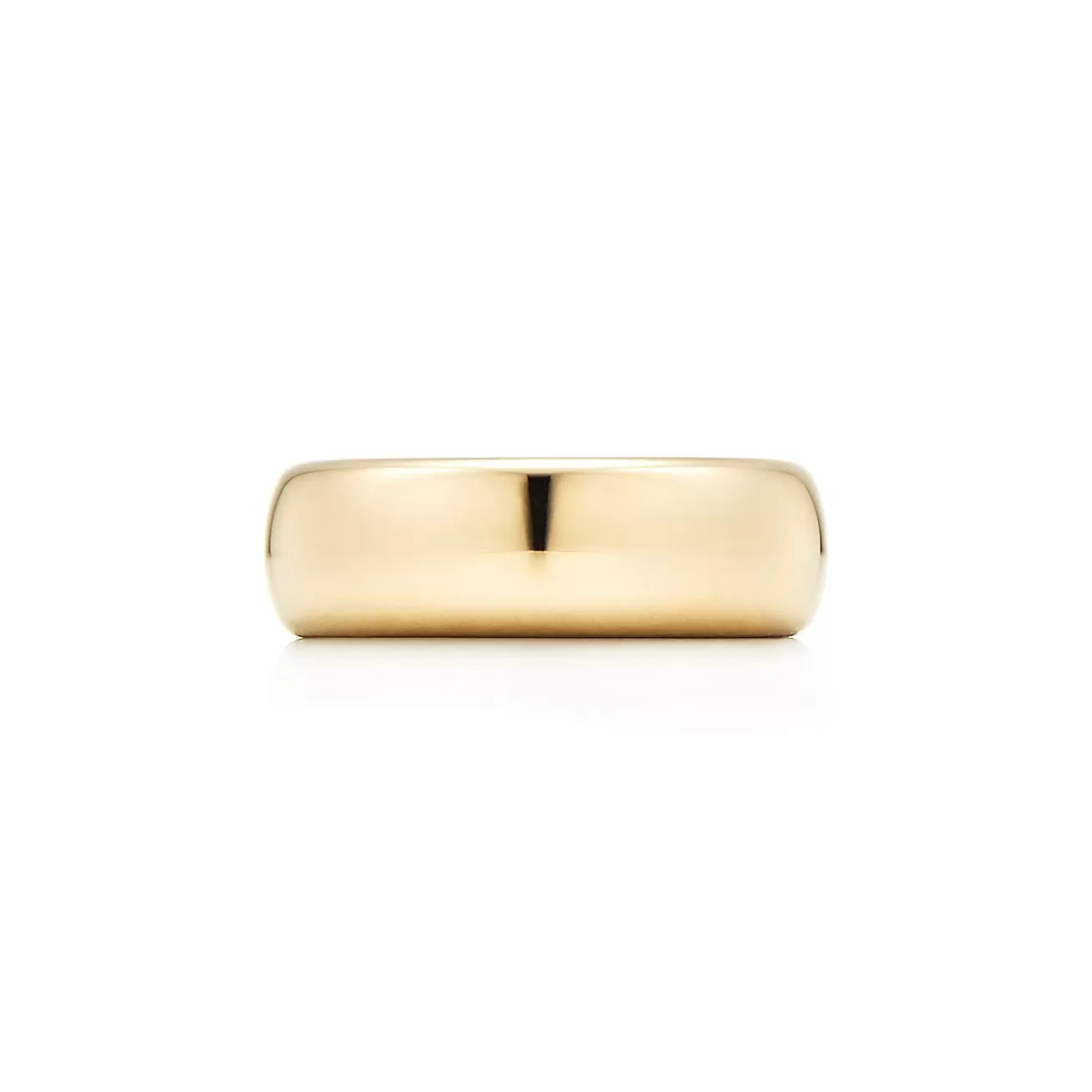 Tiffany & Co. Tiffany Forever Wedding Band Ring in Yellow Gold, 6 mm Wide | ^ Rings | Men's Jewelry
