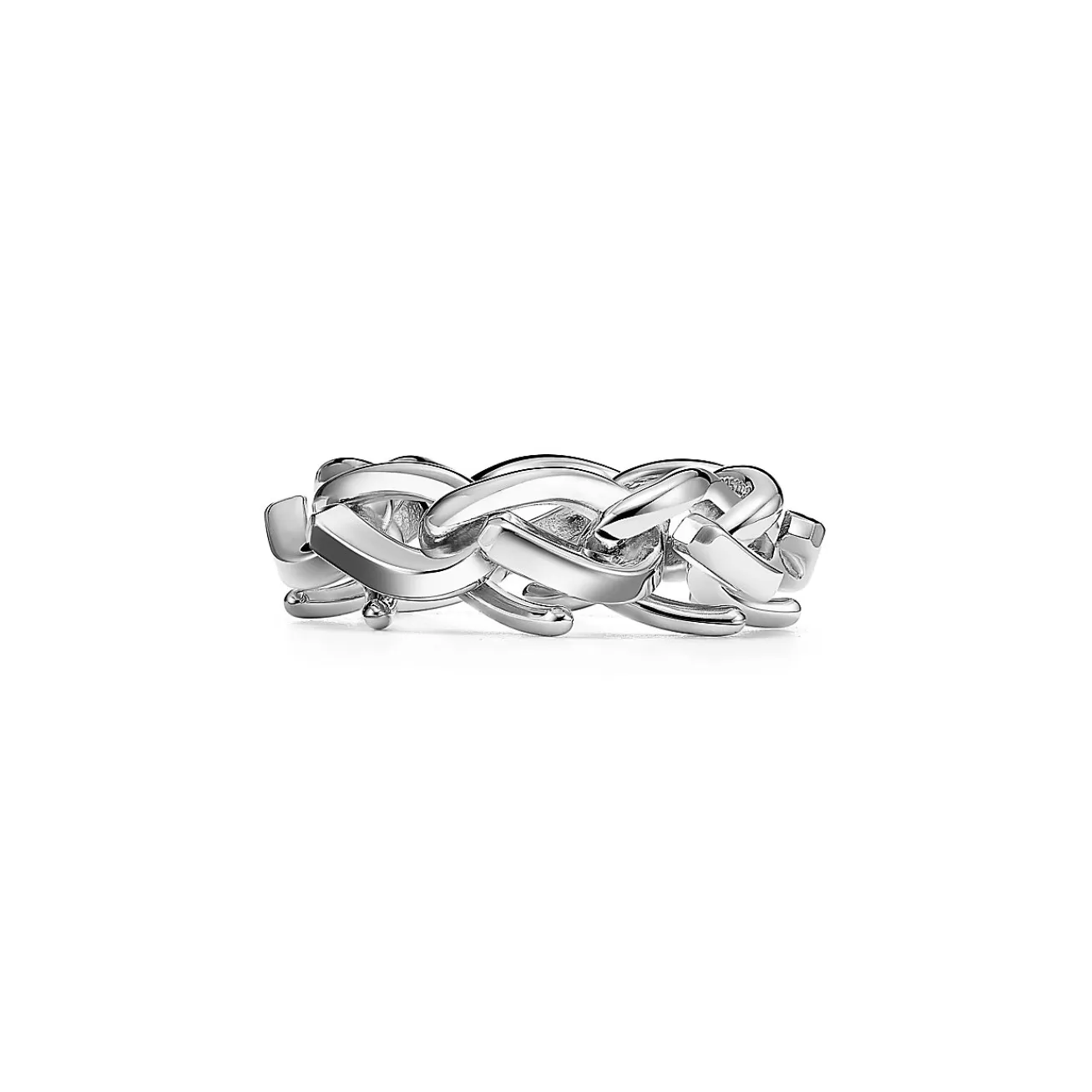 Tiffany & Co. Tiffany Forge Link Ring in High-polished Sterling Silver | ^ Rings | Men's Jewelry