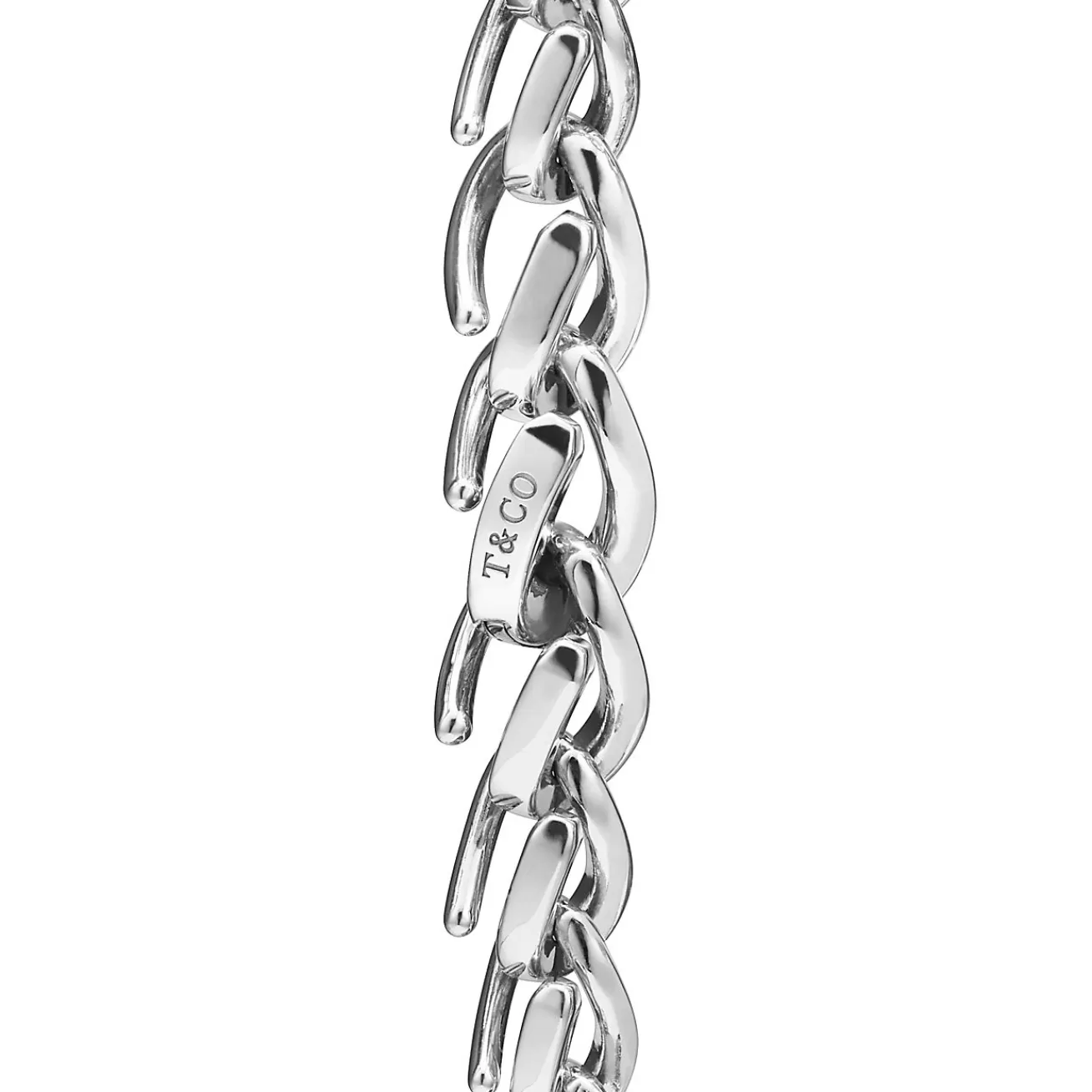 Tiffany & Co. Tiffany Forge Medium Link Bracelet in High-polished Sterling Silver | ^ Bracelets | Men's Jewelry