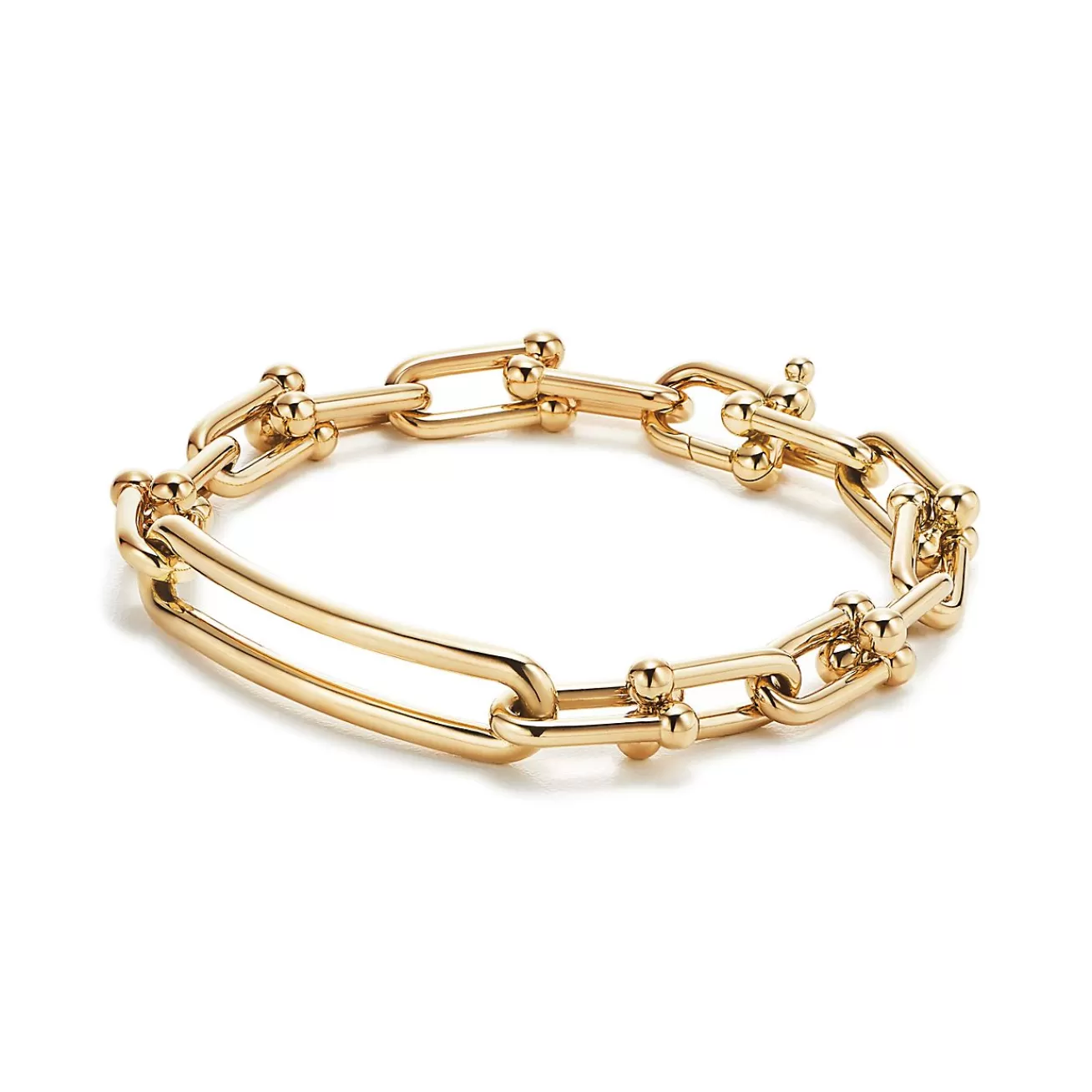 Tiffany & Co. Tiffany HardWear Elongated Link Bracelet in Yellow Gold | ^ Bracelets | Men's Jewelry