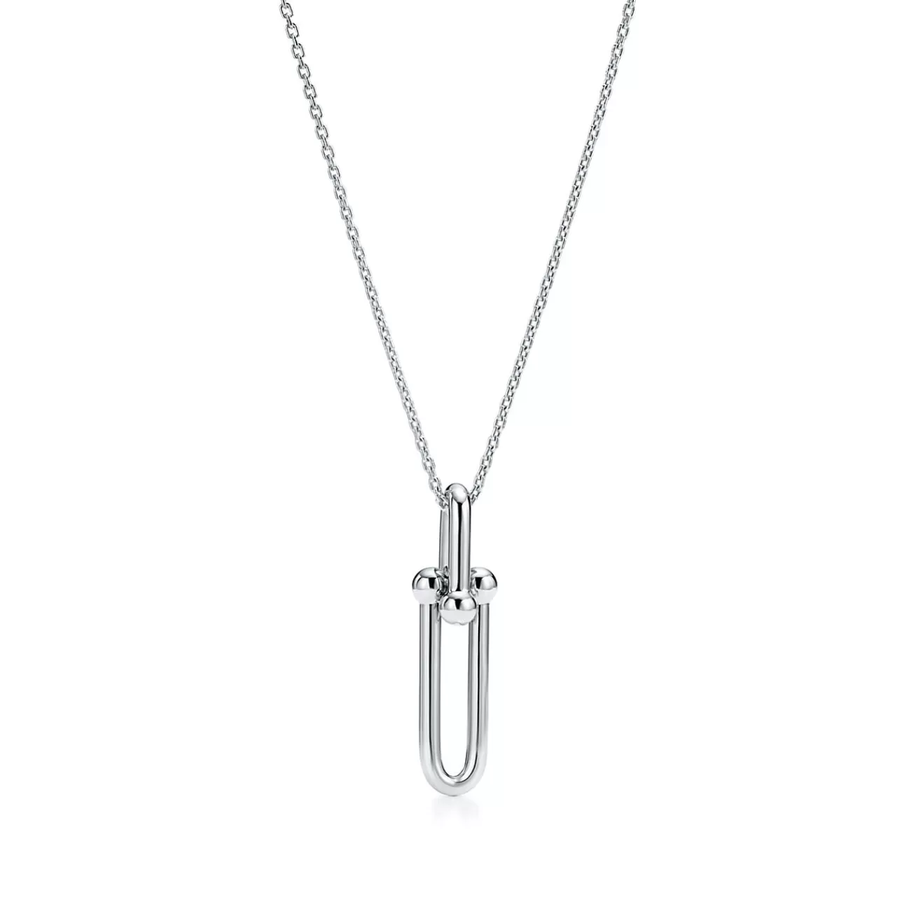 Tiffany & Co. Tiffany HardWear Elongated Link Pendant in Sterling Silver | ^ Necklaces & Pendants | Men's Jewelry